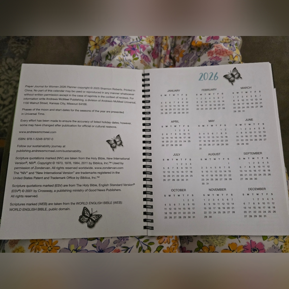 Prayer Journal For Women 2026 Planner - Picture 4 of 16